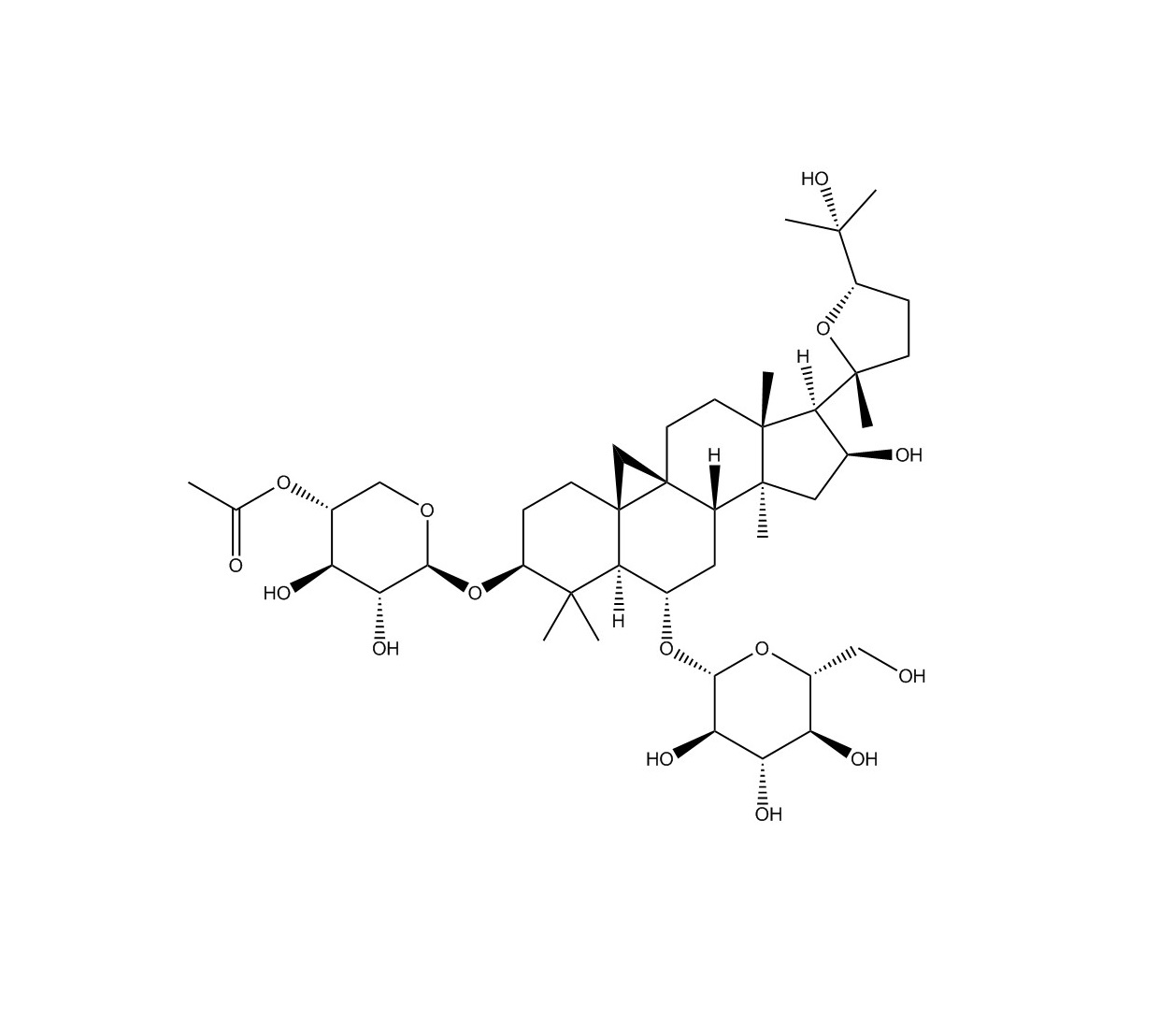 環(huán)黃芪苷II|215776-78-6